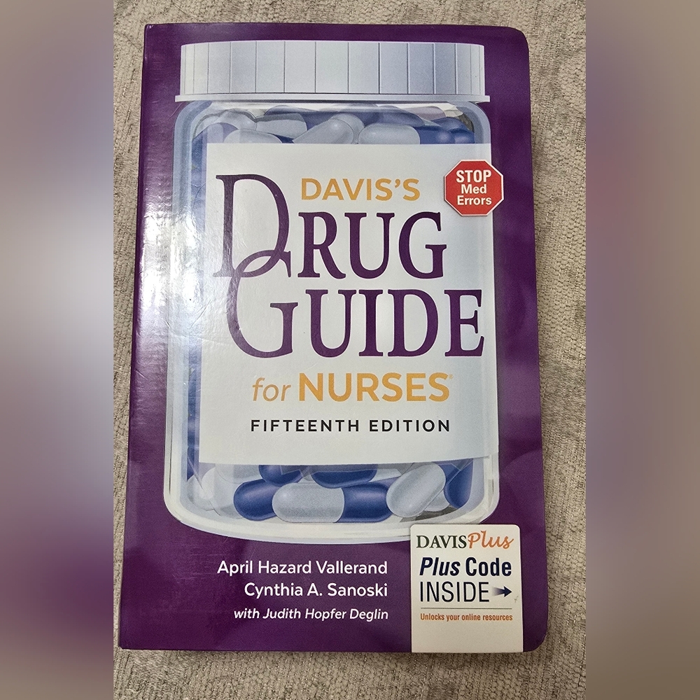 Davis's Drug Guide Book